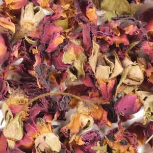 Rose Petals, Red (Buds and Leaves)